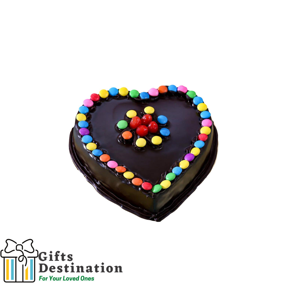 Chocolate Gems Cake Home Delivery | Indiagift