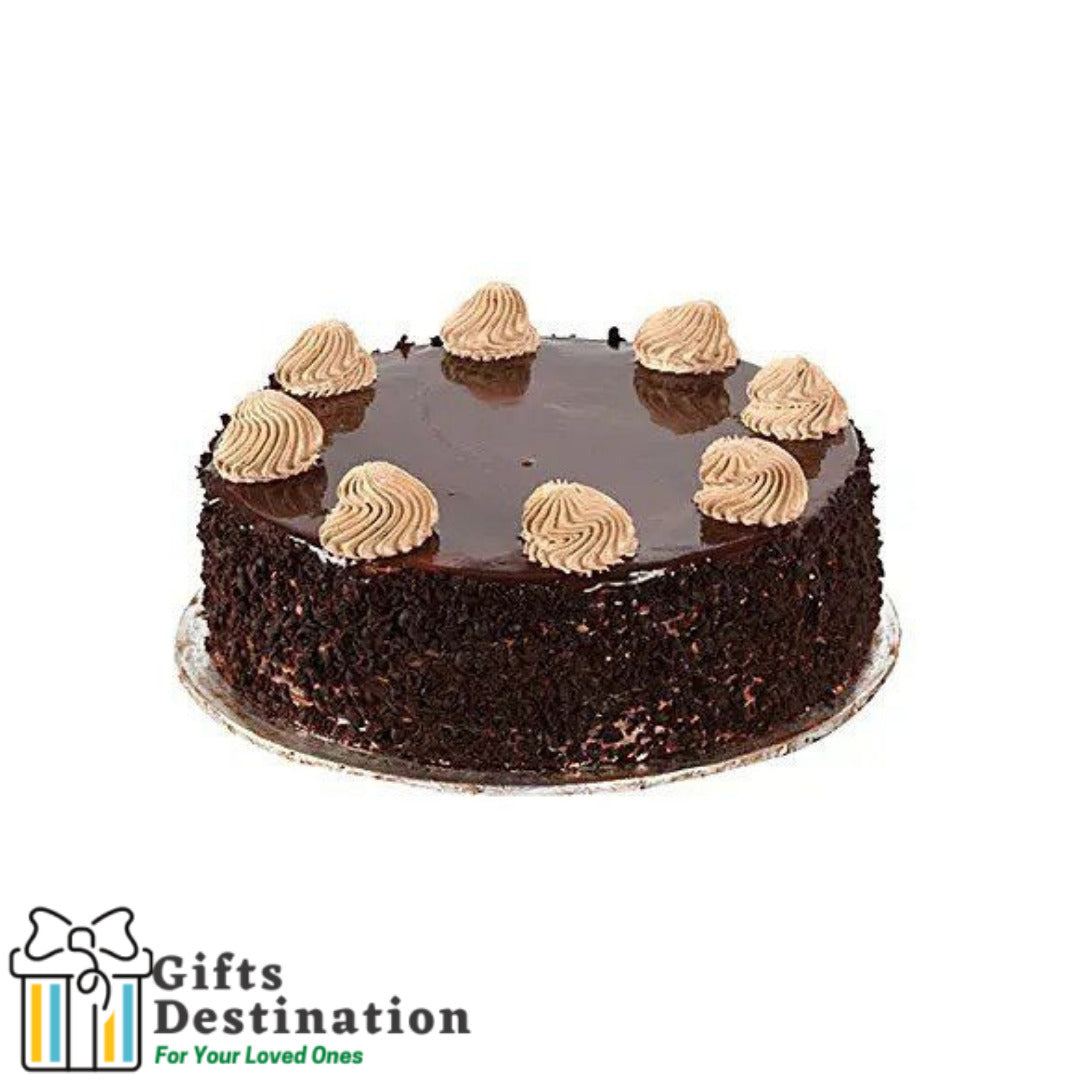 Chocolicious Overloaded Chocolate Cake (Eggless) - Ovenfresh
